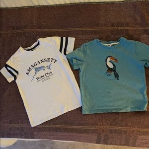 Janie and Jacks Boys Shirts size 4/5